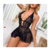 Sexy Lingerie Crotchless Sleepwear Lace Bodysuit
