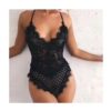 Women Floral Lace Bodysuit