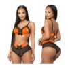sexy lace bow-knot lingerie set