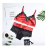 sexy lace bow-knot lingerie set