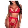Eros Sexy Three-piece Lingerie Set