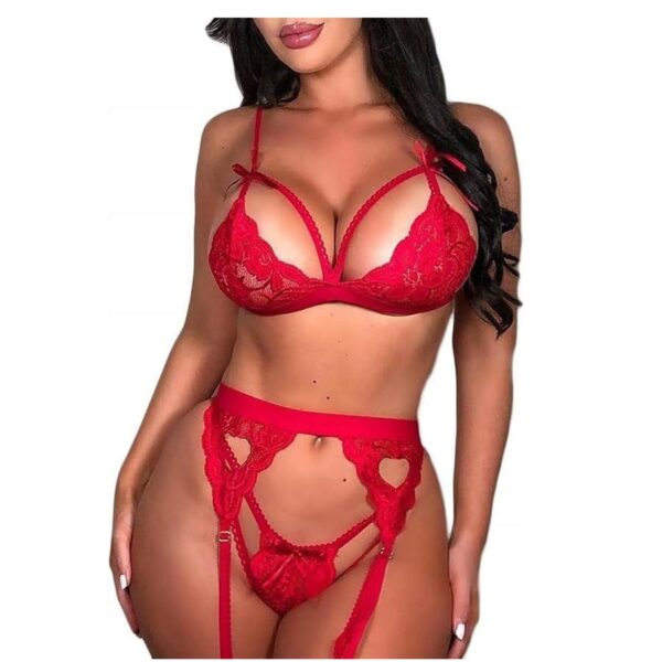 Eros Sexy Three-piece Lingerie Set