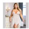 Plus-size Women's Lace lingerie Set