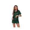 Silk Satin Pajamas 2pieces Set