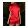 Silk Satin Pajamas 2pieces Set