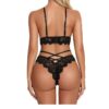 Women Sexy Underwear Flower Lace bra & panty set