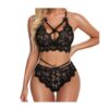 Women Sexy Underwear Flower Lace bra & panty set