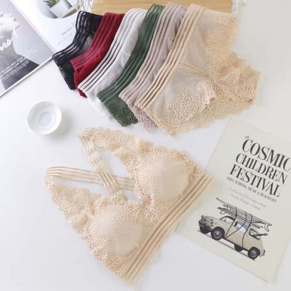V Lace Bras Women Sexy Lingerie Set