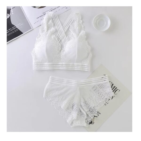 V Lace Bras Women Sexy Lingerie Set