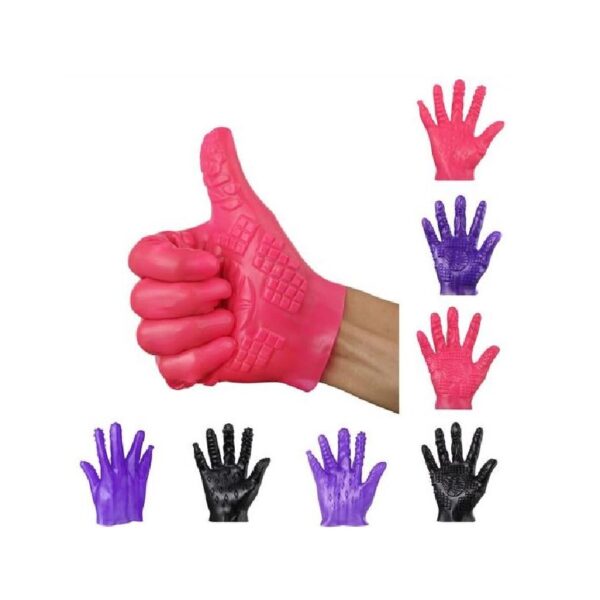 silicone sex gloves bdsm