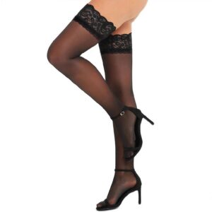Thigh High Silk Lace Stockings